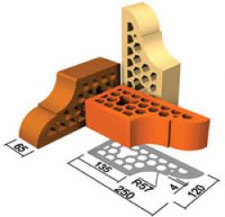 Кирпич облицовочный ВФ-4 (Ромны) (СБК)