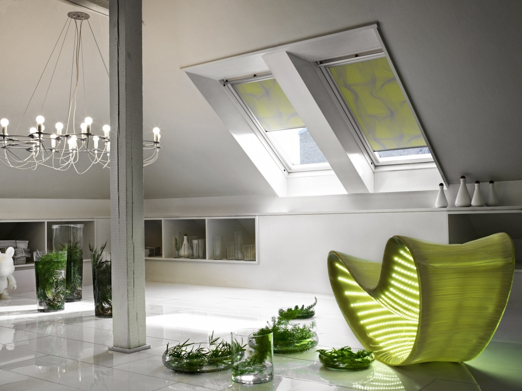 «ХОРОШИЙ ДИЗАЙН» ЗАТЕМНЯЮЩИХ ШТОР VELUX